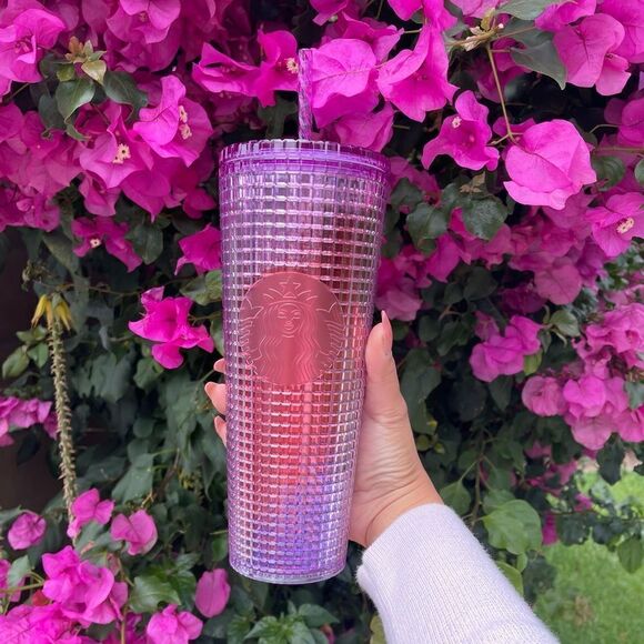 NWT Starbucks 2021 Purple Iridescent Tumbler - Picture 1 of 8